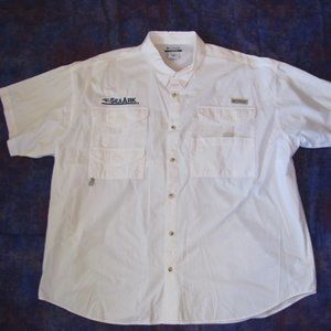 Columbia 3X Mens Boating-Fishing shirt with SeaArk logo